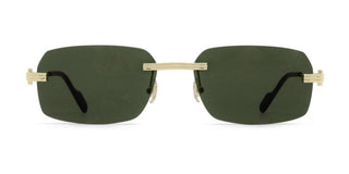 Cartier Première De Cartier Ct0271s Men Gold Geometric Sunglasses