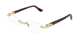 Cartier Signature C De Cartier Ct0318o Women Red Squared Eyeglasses
