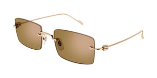 Cartier CT0367S men Rose gold Sunglasses
