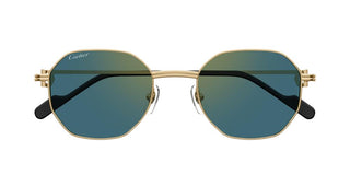 Cartier CT0500S unisex Gold Geometric Sunglasses