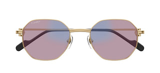 Cartier CT0500S unisex Gold Geometric Sunglasses