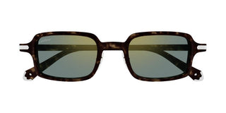 Cartier CT0539S unisex Havana Squared Sunglasses