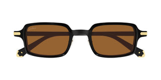 Cartier CT0539S unisex Black Squared Sunglasses