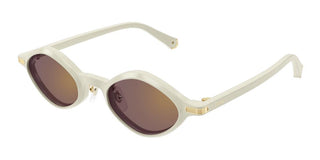 Cartier CT0540S unisex White Geometric Sunglasses