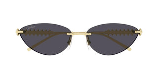 Cartier Clash de Cartier CT0543S women Gold Cat Eye Sunglasses