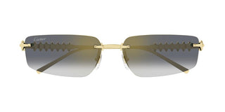 Cartier Clash de Cartier CT0544S unisex Gold Squared Sunglasses