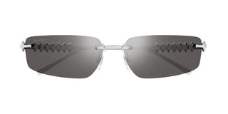 Cartier Clash de Cartier CT0544S unisex Silver Squared Sunglasses