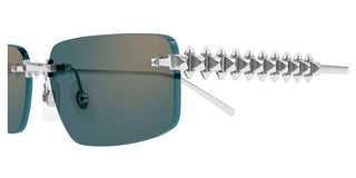 Cartier Clash de Cartier CT0544S unisex Silver Rectangle Sunglasses