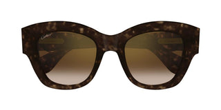 Cartier CT0547S women Havana Cat Eye Sunglasses