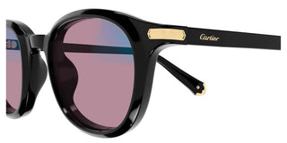 Cartier CT0584S unisex Black Round Sunglasses