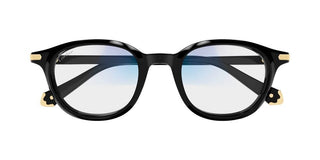 Cartier CT0584S unisex Black Round Sunglasses