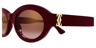 Cartier CT0588S women Red Oval Sunglasses