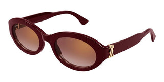 Cartier CT0588S women Red Oval Sunglasses