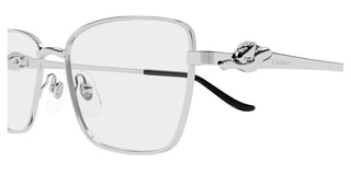 Cartier CT0600O women Silver Geometric Eyeglasses