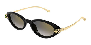 Cartier CT0634S women Black Round Sunglasses