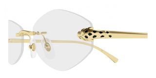 Cartier CT0637O women Black Round Eyeglasses