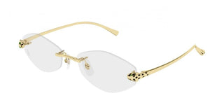 Cartier CT0637O women Black Round Eyeglasses