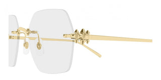 Cartier CT0646O women Black Geometric Eyeglasses
