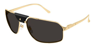 Cartier CT0651S men Gold Pilot Sunglasses