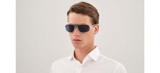 Cartier CT0651S men Silver Pilot Sunglasses