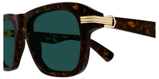 Cartier CT0657S men Havana Round Sunglasses