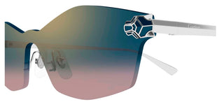 Cartier CT0678S unisex Silver Geometric Sunglasses