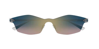 Cartier CT0678S unisex Silver Geometric Sunglasses