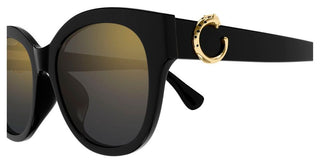 Cartier Ct0680sk Women Black Cat Eye Sunglasses