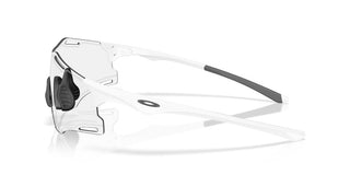 Oakley Cybr Zero Oo 9512d Unisex White Shield Sunglasses