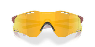 Oakley Cybr Zero Oo 9512d Unisex Red Shield Sunglasses