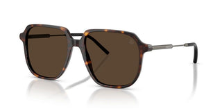 Moncler Cylin Me6010 Unisex Havana Squared Sunglasses