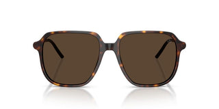 Moncler Cylin Me6010 Unisex Havana Squared Sunglasses