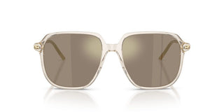 Moncler Cylin Me6010 Unisex White Squared Sunglasses