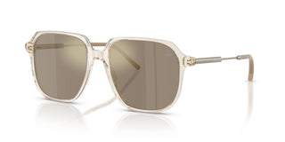 Moncler Cylin Me6010 Unisex White Squared Sunglasses