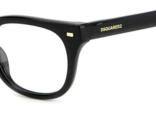 Dsquared2 D2 0078 men Black Squared Eyeglasses