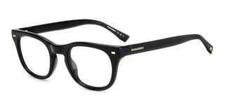 Dsquared2 D2 0078 men Black Squared Eyeglasses