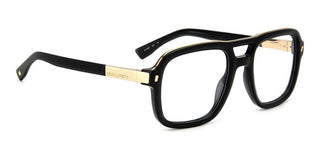 Dsquared2 D2 0087 men Black Squared Eyeglasses