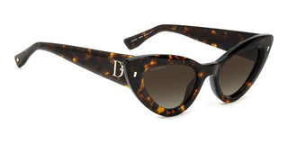 Dsquared2 D2 0092/S women Havana Cat Eye Sunglasses