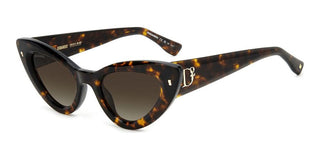Dsquared2 D2 0092/S women Havana Cat Eye Sunglasses