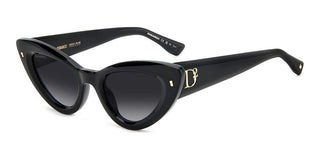 Dsquared2 D2 0092/S women Black Cat Eye Sunglasses