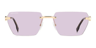 Dsquared2 D2 0102/s Men Gold Geometric Sunglasses