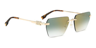 Dsquared2 D2 0102/s Men Gold Geometric Sunglasses