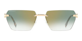 Dsquared2 D2 0102/s Men Gold Geometric Sunglasses