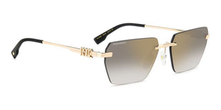 Dsquared2 D2 0102/s Men Gold Geometric Sunglasses