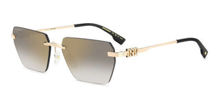 Dsquared2 D2 0102/s Men Gold Geometric Sunglasses