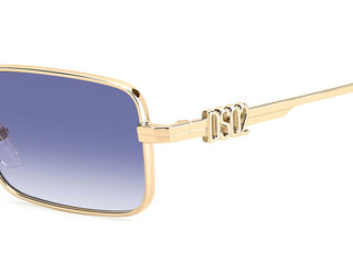 Dsquared2 D2 0104/S men Blue Geometric Sunglasses