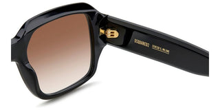 Dsquared2 D2 0106/S men Black Squared Sunglasses
