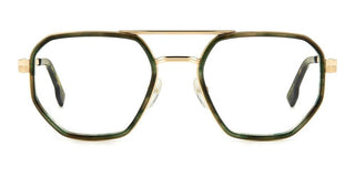 Dsquared2 D2 0111 men Green Geometric Eyeglasses