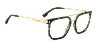Dsquared2 D2 0112 men Green Geometric Eyeglasses
