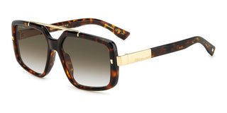 Dsquared2 D2 0120/s Men Havana Geometric Sunglasses